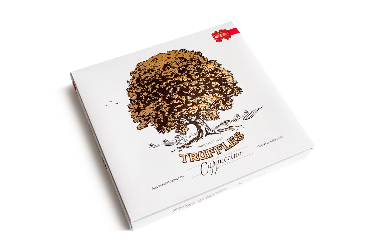 упаковка шоколадных конфет Трюфельных