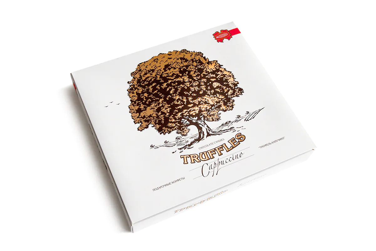 packaging design of Truffle chocolates