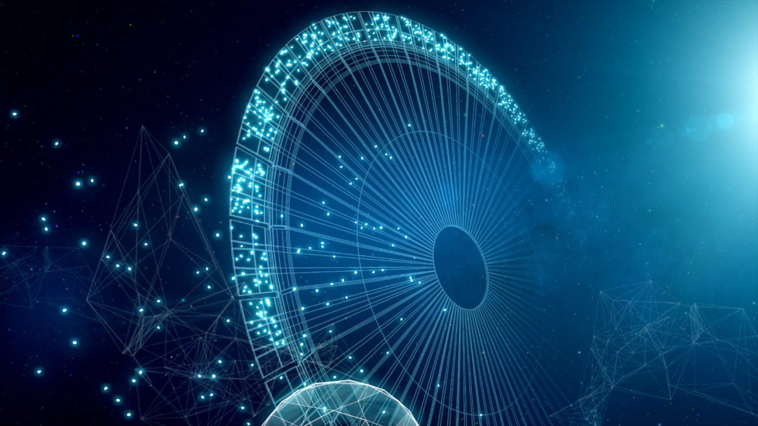 Постер видеоролика Zenesis Black с элементами моушн-дизайна