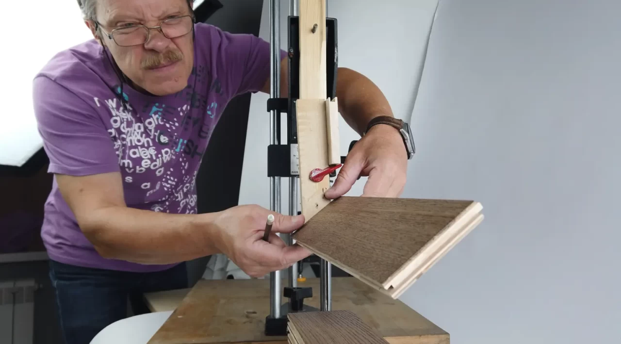 Behind the scenes of frame-by-frame animation — shooting COSWICK parquet layout